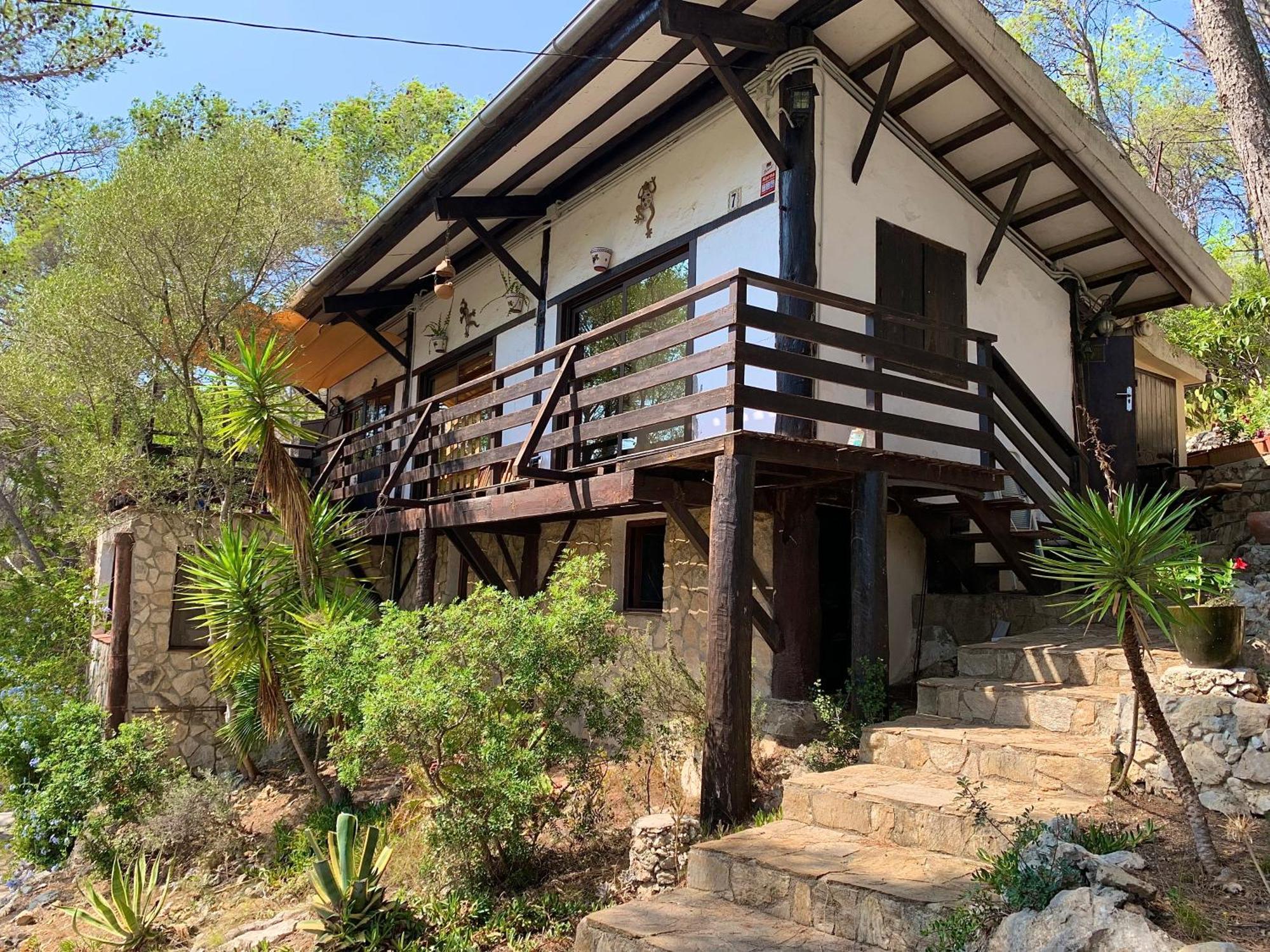 La Casita Del Bosque Lägenhet Sant Pere De Ribes Exteriör bild