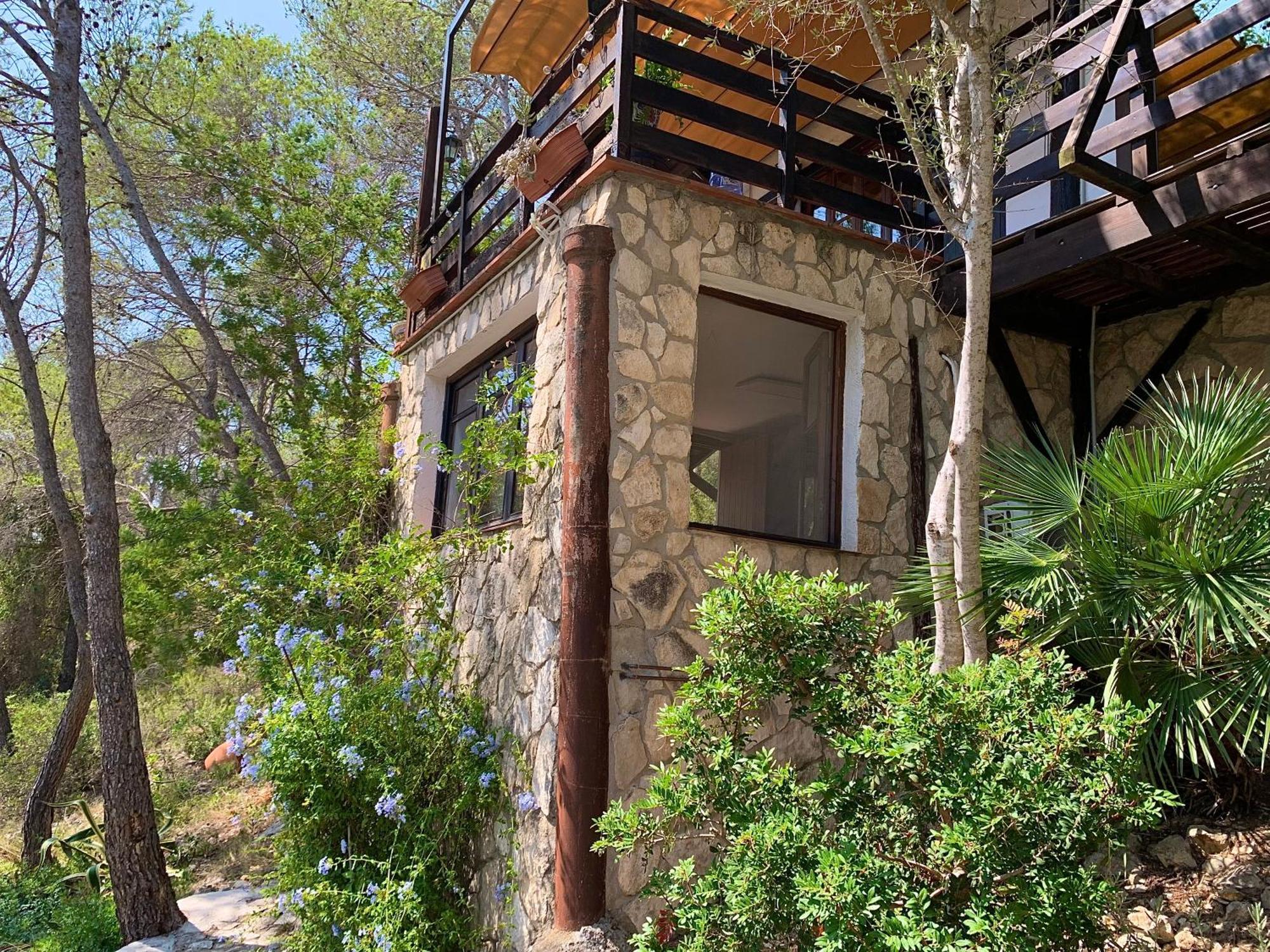 La Casita Del Bosque Lägenhet Sant Pere De Ribes Exteriör bild