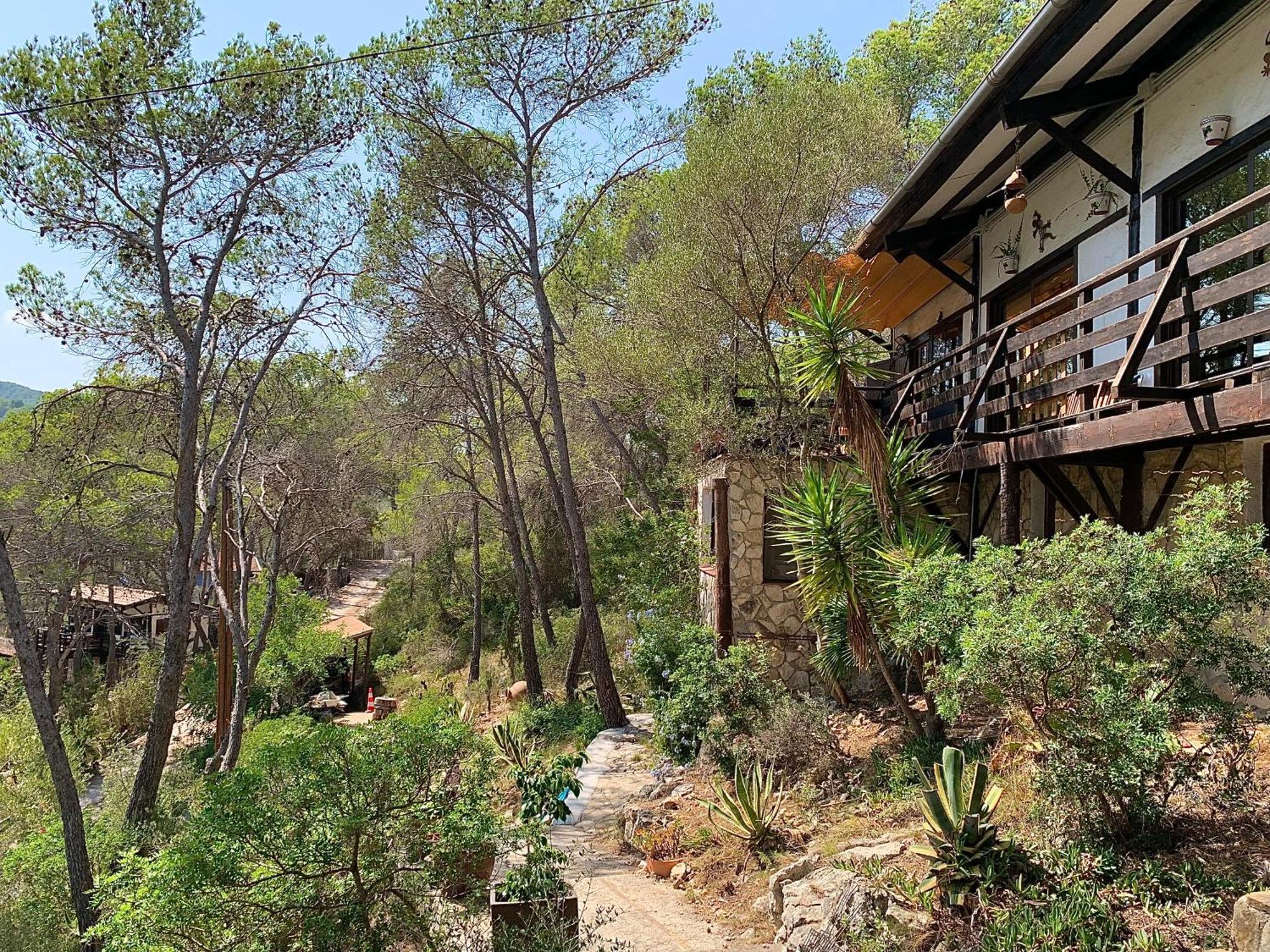 La Casita Del Bosque Lägenhet Sant Pere De Ribes Exteriör bild